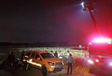 아산 저수지 낚시터서 60대 실종…밤샘 수색에도 빈 배만 발견