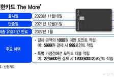 5999원 긁고 "999원 벌었다"...이 카드 내년 1월이 끝, 신한카드 '안도'