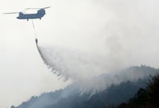 밀양 산불 20시간 만에 주불 진화…축구장 200개 면적 잿더미
