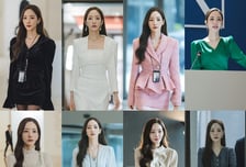 '세이렌' 박민영,  '미술 작품급' 오피스룩 8종