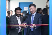 휴온스메디텍, CKD 방식 내시경소독기 인도 진출…생산시설 준공식