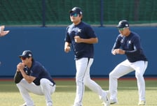 [포토] 김택연 '훈련은 도미레'