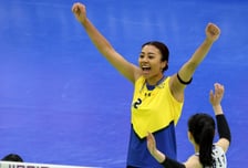 [포토]'서브에이스 환호' 자스티스