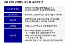 ESG 공시 불확실성, 5년만에 마침표…'2028년 시작' 로드맵 4월 확정