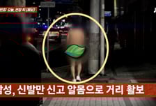 옷은 싹 다 벗고 신발만 신었다...대구 길거리 활보한 '알몸남'