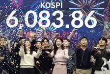 코스피 6083.86 마감…전대미문의 6000 시대