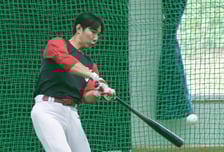 [포토] 정현창 '힘 빼고 칠 땐 이렇게'