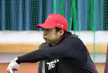 [포토] 나성범 '카스트로 유연하군'