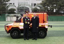 소방관 보다 먼저 불길 속으로...진화하는 정의선의 로봇