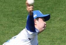 "말 안 해도 알아서 잘한다" 최일언 코치가 노터치 선언한 '유일 신인', 대표팀 상대 선발 쇼케이스 치른다