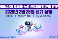 NH-아문디, 국내 휴머노이드 기업 10종목에 집중 투자하는 ETF 상장