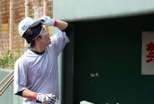 [포토] 허경민 '팬 서비스는 확실히'