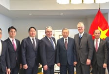 최태원 SK회장, 베트남 서기장 만나…에너지 협력 방안 논의