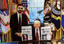 "꺼져라" 대신 "같이 짓자"…트럼프 웃게 한 뉴욕시장 '신문 정치'