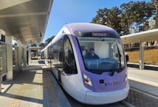 '위례선 트램' 현장 찾은 오세훈…"교통체계 혁신, 지역상권 활성화"