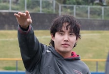 [포토] 촉촉한 임찬규, 장꾸미 시동