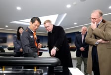 주한영국대사 한화오션 방문…캐나다 잠수함 사업 협력 점검