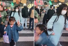 멀쩡히 걷다 '퍽', 아이 친 여성..."내 발도 밟아" 일본 간 대만 모녀 피해