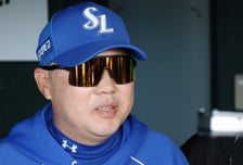 [포토] 박진만 '이겨야죠'