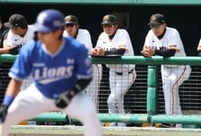 [포토] 이승엽 '김성윤 많이 성장했군'