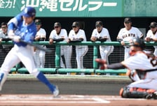 [포토] 이승엽 '매의 눈으로 경기력 분석'