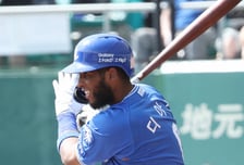 [포토] 디아즈, 선제 1타점 희생타