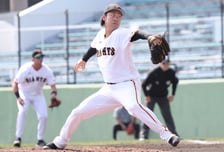 [포토] 야마자키 이오리 '자이언츠 에이스의 위용'