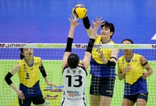 [포토]'앗 정민이다' 김희진