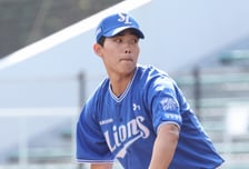 [포토] 홍승원 '냅다 직구'