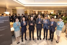 "동서양 아름다움 공존"…대한항공, LA 국제공항에 '차세대 플래그십 라운지' 오픈