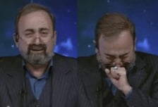 "하메네이 사망"...방송 중 손 떨며 '눈물 펑펑' 쏟은 이란 앵커