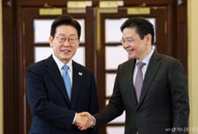 한-싱가포르 회담 '중동사태' 논의…李대통령 "평화 회복에 뜻 함께"