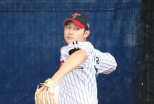 [포토] 김영우 '세련된 불펜 피칭'