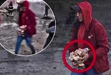 "18톤 현금 줍자" 수백명 우르르...군용기 추락 현장 '아수라장'