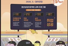 대전시, '2026년 청년성장프로젝트'참가자 모집
