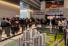 경산 상방공원 호반써밋 1단지, 흥행 예감…견본주택 1만5000명 북적