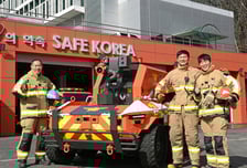 800℃ 고온에서도 진압 임무 거뜬…현대차, 무인소방로봇 영상 공개