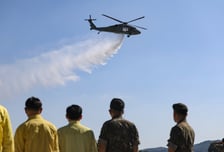 방사청, 산불진화 'UH-60' 헬기 성능개선 관련 현장 목소리 청취