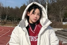 '육상 카리나' 김민지 "과거 사진, 내가 봐도 괴랄"...성형설에 내놓은 답