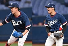 '日 독립리거가 더 잘 던지네' 불펜 '9사사구' 한숨, 타선은 완벽한데... 다소 노출된 류지현호 불안요소