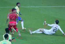 [오피셜] 월드컵 앞두고 십자인대 파열 충격, 레알·브라질 공격수 호드리구 '시즌 아웃'