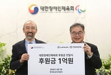 한국토요타, 밀라노 동계패럴림픽 국가대표 선수단에 1억원 후원