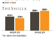 "해외면세 채무 줄었는데"...호텔신라, 모회사 보증은 6000억 육박