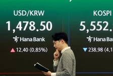 '이란 공습' 근심 깊은 코스피, 연일 매도 사이드카...5500선 공방