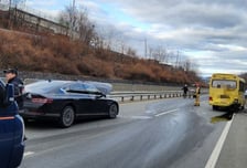 왕복 4차로 도로서 하굣길 통학버스 '쾅'…초등생·교사 등 14명 부상