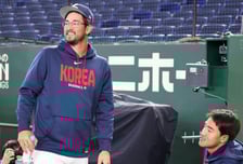 [포토]'WBC가 기대된다'미소짓는 데인 더닝