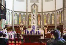 가톨릭대, 2026학년도 신입생 입학미사 거행...2139명 입학