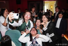 눈물 터진 현장…김혜경 여사, 이번에도 K-컬처 전도사 역할 톡톡