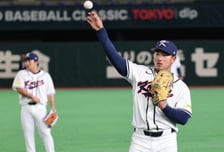 [포토]'캐치볼하는' 안현민