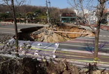 "중처법 위반"…'명일동 싱크홀' 유가족, 서울시장·대우건설 임원 고소